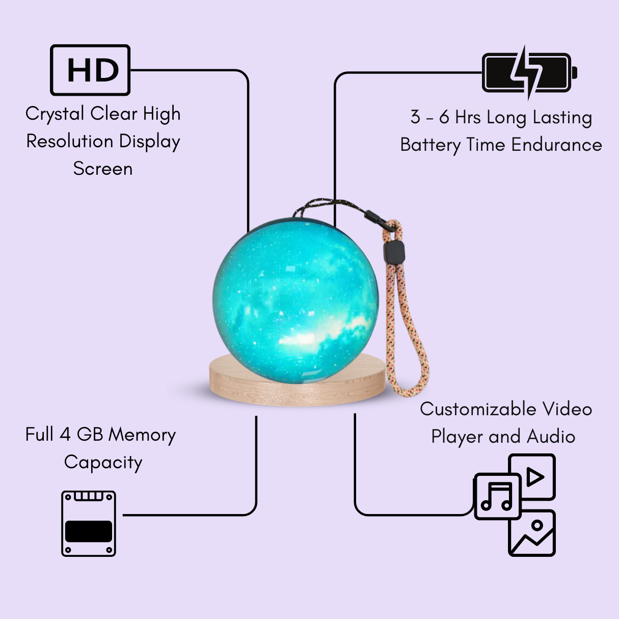 Blicess Gift Crystal Ball
